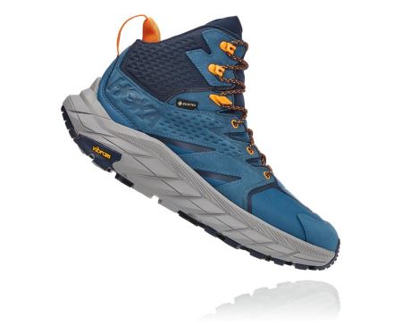 Hoka One One Anacapa Mid GORE-TEX Barbati - Bocanci Munte Turcoaz | RO-wz9Rl4V